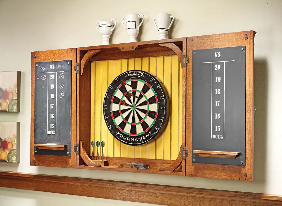 Bristle Dartboard And Cabinet Set at Josephine Brown blog